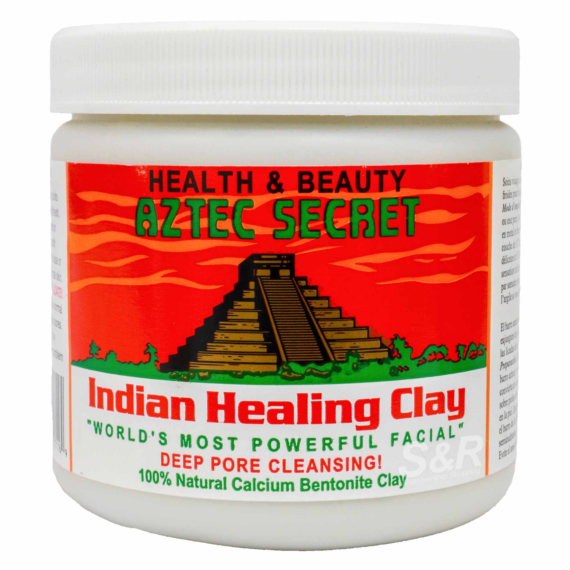 Aztec Secret Health and Beauty Indian Healing Clay 454g
